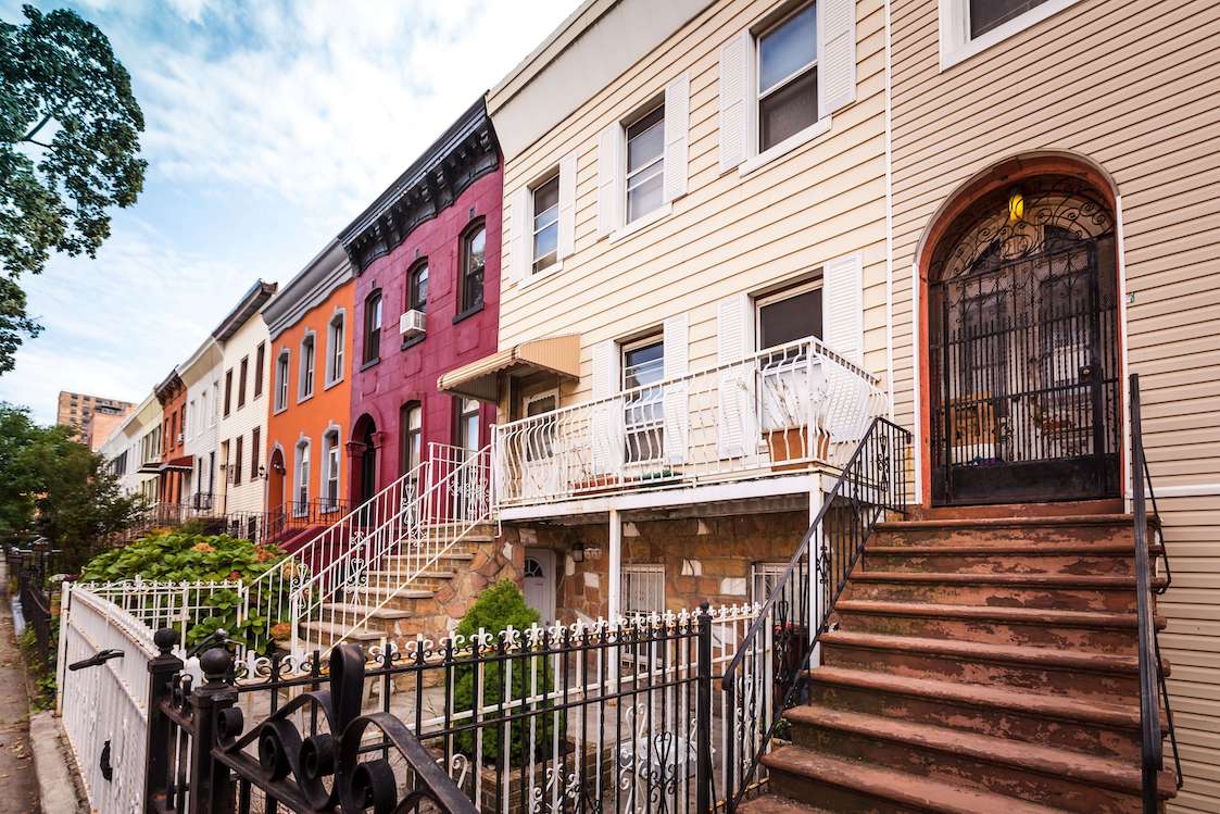 Brooklyn row houses